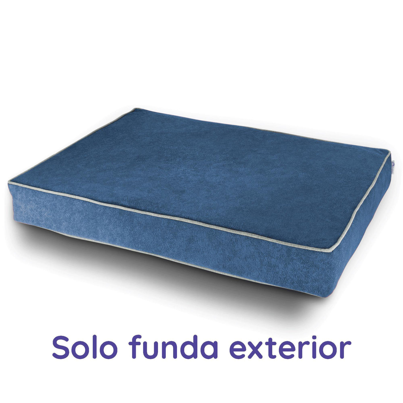 Funda para Colchón de Perro - Baluka Mascotas S (60 x 40 cm) / Azul Océano / CON Almohada baluka mascotas