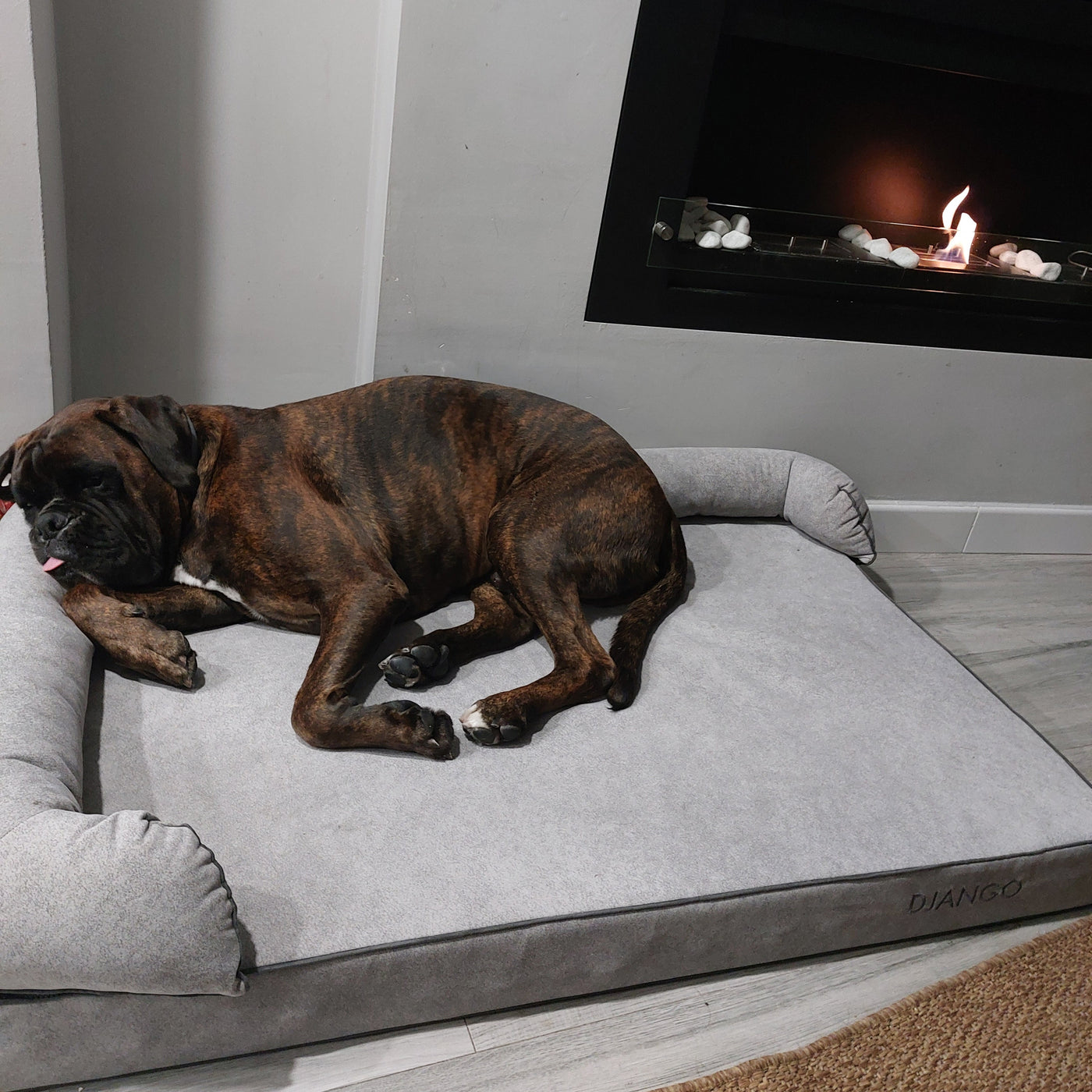 Memory foam dog bed